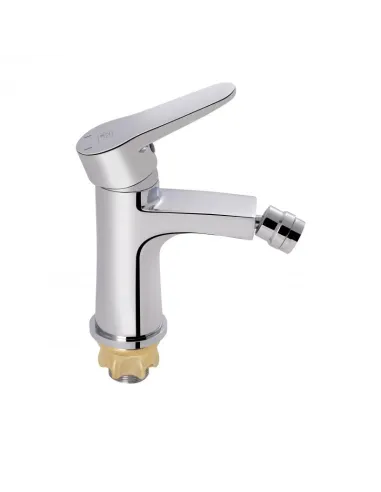 Смеситель для биде однорычажный Lidz CRM 14 34 001AF, хром, на гайке - 3