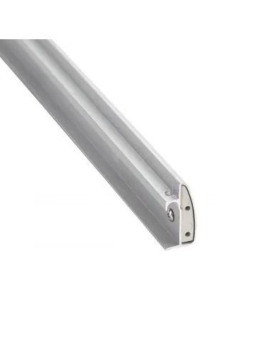 Душова кабіна без піддону Lidz Latwa SC80x80.SAT.HIGH.GR, напівкругла - 6