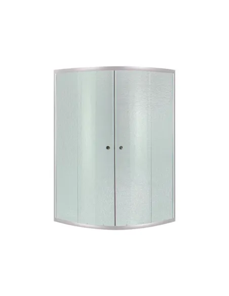 Душова кабіна без піддону Lidz Latwa SC90x90.SAT.HIGH.FR, напівкругла - 1 Душова кабіна без піддону Lidz Latwa SC90x90.SAT.HIGH.FR, напівкругла - 1
