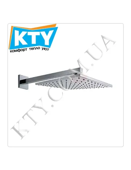 Лійка тропічний душ Tres 1.34.433 хром - 1