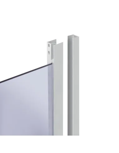 Душова кабіна без піддону Lidz Wawel SC90x90.SAT.LOW.GR, квадратна - 3