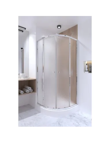 Душевая кабина без поддона Q-Tap Presto Pear CRM1099AP5, полукруглая - 10