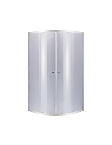 Душевая кабина с поддоном Lidz Latwa SC80x80.SAT.LOW.GR Kupala, полукруглая - 7