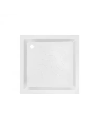 Душова кабіна з піддоном Lidz Wawel SC90x90.SAT.LOW.GR Mazur, квадратна - 3