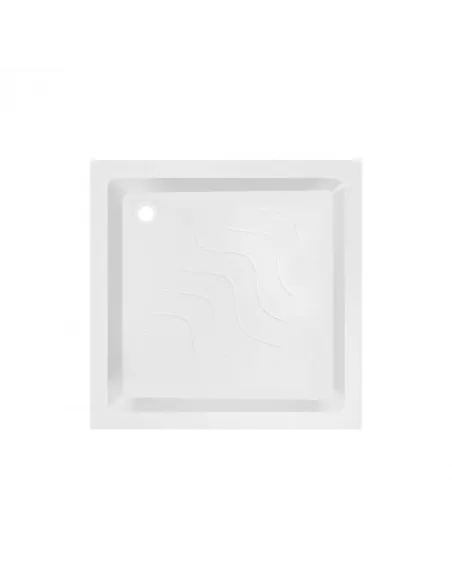 Душова кабіна з піддоном Lidz Wawel SC90x90.SAT.LOW.GR Mazur, квадратна - 3