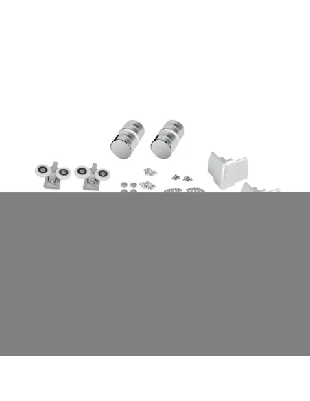 Душова кабіна з піддоном Lidz Wawel SC90x90.SAT.LOW.GR Mazur, квадратна - 10