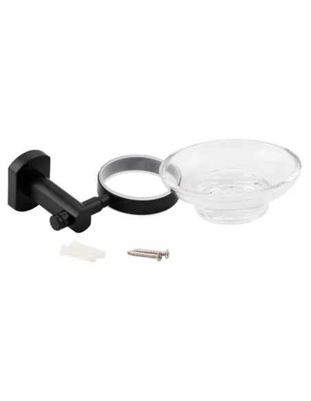 Мильниця настінна Q-Tap Liberty BLM 1159, чорна - 3