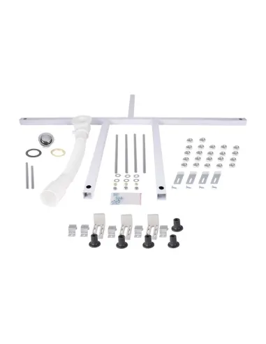 Напівкруглий душовий піддон Lidz Kapielka ST80x80x26, акрил - 5