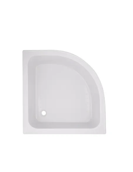 Полукруглый душевой поддон Lidz Kapielka ST90x90x26, акрил - 1