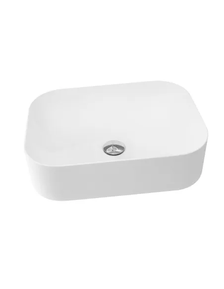 Накладная раковина из искусственного камня Asignatura Delight 75721604 белая - 1