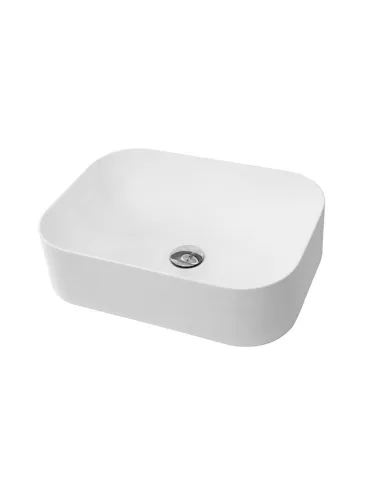 Накладная раковина из искусственного камня Asignatura Delight 75721604 белая - 2