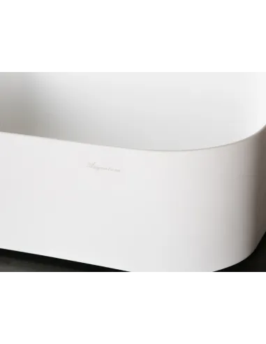 Накладная раковина из искусственного камня Asignatura Delight 75721604 белая - 4