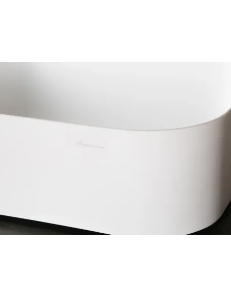 Накладная раковина из искусственного камня Asignatura Delight 75721604 белая - 4