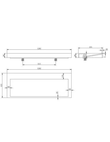 Раковина из искусственного камня Asignatura Stream 35731804 подвесная, белая - 5