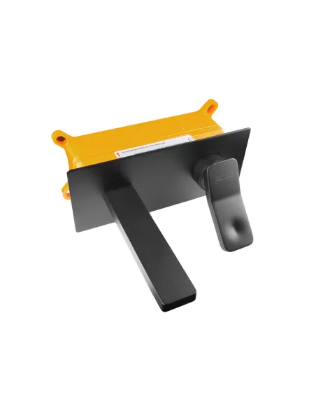 Смеситель для умывальника скрытого монтажа Asignatura Unique 85501902 черный - 2