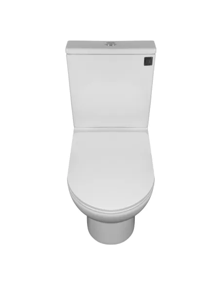 Безободковый унитаз-компакт Asignatura Rimless Simple Bend 37822505 сиденье микролифт - 5