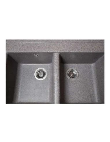 Мойка для кухни из гранита Romzha Valuri 78-2D Maro 801, 780х510х217 мм - 2