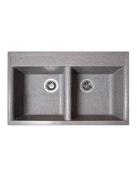 Мойка для кухни из гранита Romzha Valuri 78-2D Maro 801, 780х510х217 мм - 1