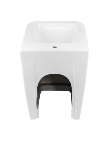 Биде напольное Q-Tap Crow White, 545х365х410 мм - 4