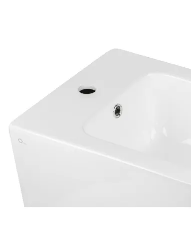Биде напольное Q-Tap Crow White, 545х365х410 мм - 5