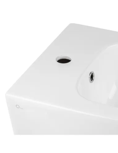 Біде підлогове Q-Tap Stork White, 565х370х410 мм - 5