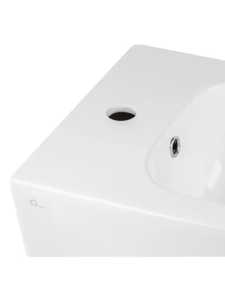 Біде підлогове Q-Tap Stork White, 565х370х410 мм - 5