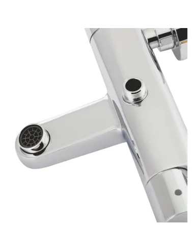 Смеситель для ванны с термостатом Q-Tap Votice 30T105-1GC, хром - 5