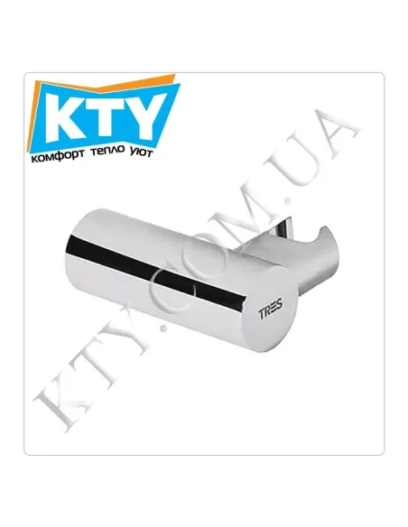 Держатель для ручной душевой лейки настенный Tres 1.61.839 хром - 1