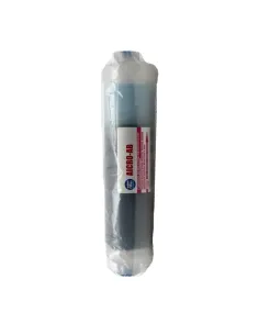 Картридж комбінований Aquafilter AICRO-AB (вугілля + поліпропілен, лінійний, з різьбленням на 1/4 дюймів NPT, 2 х 10 дюймів) - 1