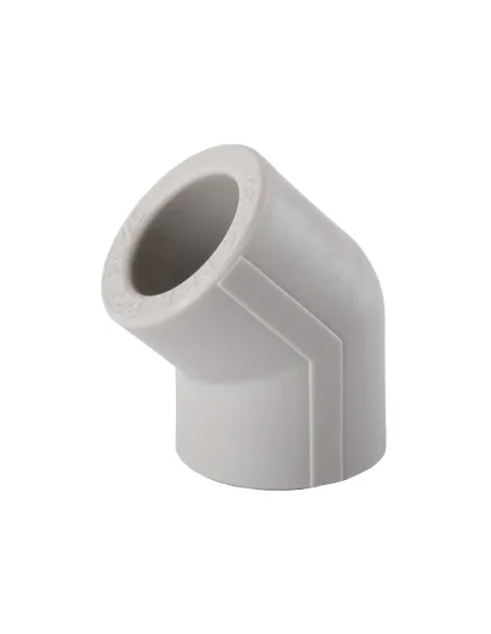 Кут 45 для поліпропіленових труб Kalde PPR 14052 ф75 - 1