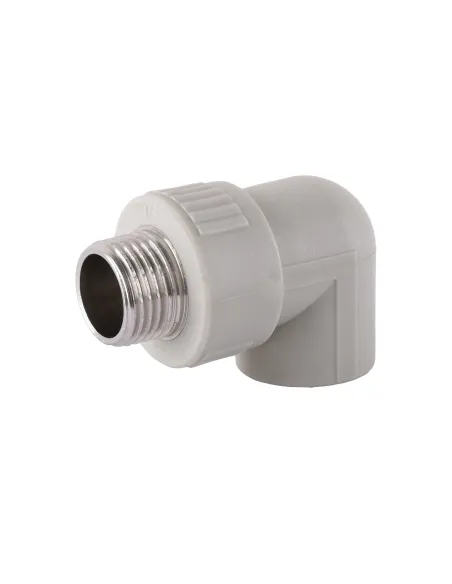 Кут 90 зовнішнє різьблення для поліпропіленових труб Kalde PPR 18011 ф20х3/4 - 1