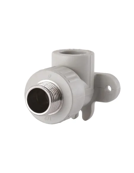 Кут 90 настінний зовнішня різьба для поліпропіленових труб Kalde PPR 18019 ф20х1/2 - 1