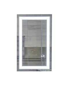 Зеркало для ванной комнаты Unio MRR-01 SQR-AA 500 x 800 LED подсветка - 1