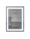 Зеркало для ванной комнаты Unio MRR-01 SQR-AA 600 x 800 LED подсветка - 1