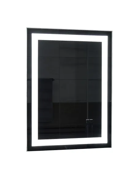 Зеркало для ванной комнаты Unio MRR-01 SQR-AA 600 x 800 LED подсветка - 2