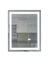 Зеркало для ванной комнаты Unio MRR-01 SQR-AA 700 x 800 LED подсветка - 1