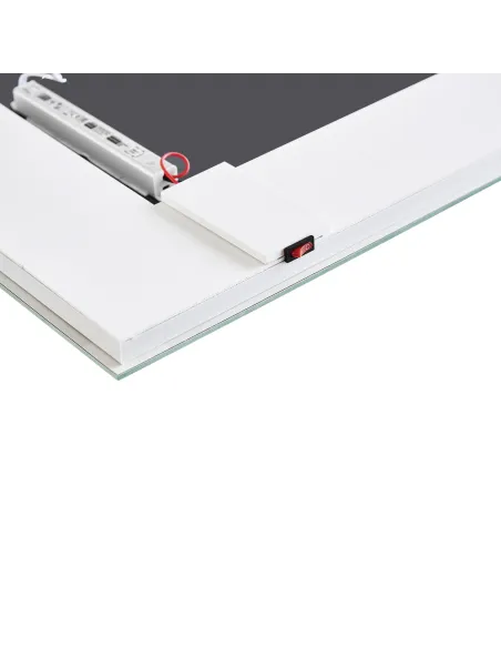 Зеркало для ванной комнаты Unio MRR-01 SQR-AA 700 x 800 LED подсветка - 5