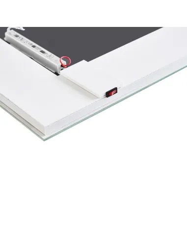 Дзеркало для ванної кімнати Unio MRR-01 SQR-AA 700 x 900 LED підсвічування - 5