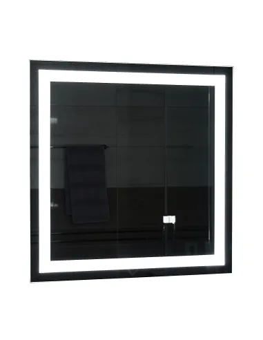 Зеркало для ванной комнаты Unio MRR-01 SQR-AA 800 x 800 LED подсветка - 2