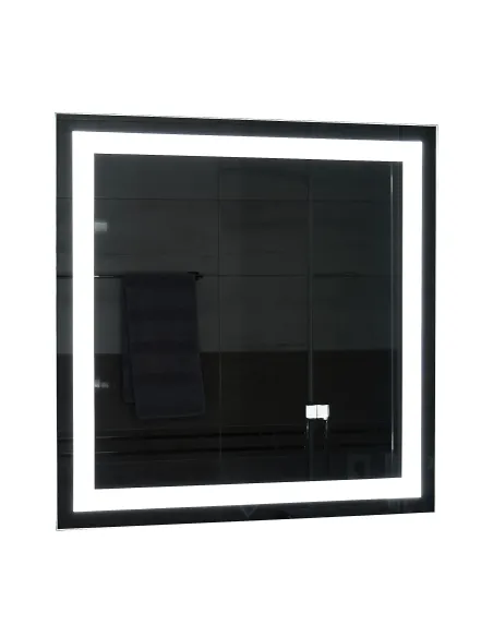 Зеркало для ванной комнаты Unio MRR-01 SQR-AA 800 x 800 LED подсветка - 2