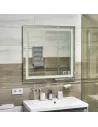 Зеркало для ванной комнаты Unio MRR-01 SQR-AA 800 x 800 LED подсветка - 3