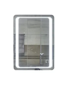 Дзеркало для ванної кімнати Unio MRR-02 SQR-RA 600 x 800 LED підсвічування - 1