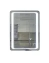 Зеркало для ванной комнаты Unio MRR-02 SQR-RA 600 x 800 LED подсветка - 1