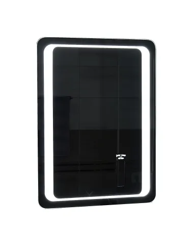 Зеркало для ванной комнаты Unio MRR-02 SQR-RA 600 x 800 LED подсветка - 2