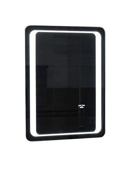 Зеркало для ванной комнаты Unio MRR-02 SQR-RA 600 x 800 LED подсветка - 2