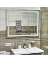 Зеркало для ванной комнаты Unio MRR-05 SQR-AA 1000 x 800 LED подсветка - 2