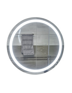 Зеркало для ванной комнаты Unio MRR-09 RND 800 x 800 LED подсветка - 1