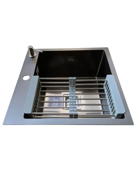 Мийка квадратна Romzha Arta Nova U-450 BL - 5