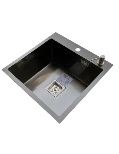 Мийка квадратна Romzha Arta Nova U-450 BL - 6