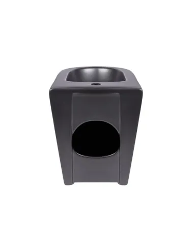 Биде напольное Q-Тap Robin Matt black QT13442141CMB 575x410x370 мм, черное - 4